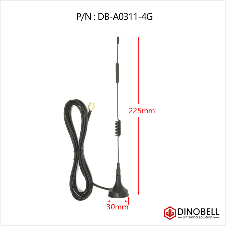 lte antenna magnetic base