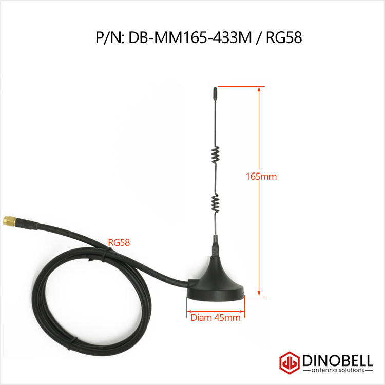 433m lora antenna